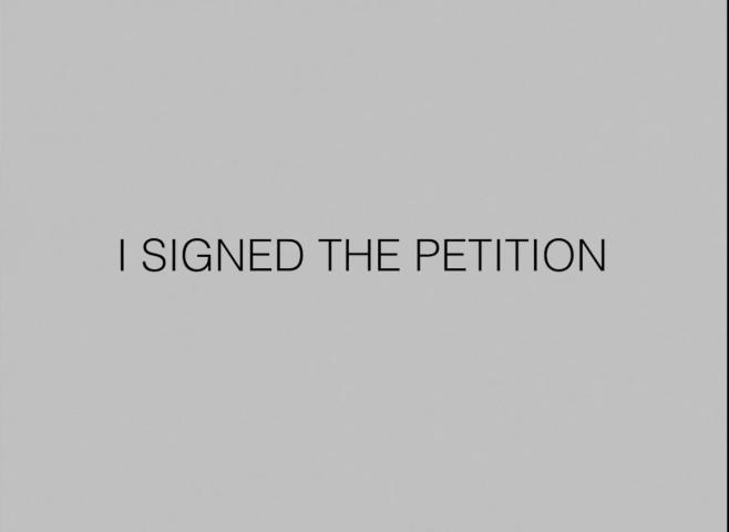 مشاهدة فيلم I Signed the Petition 2018 مترجم