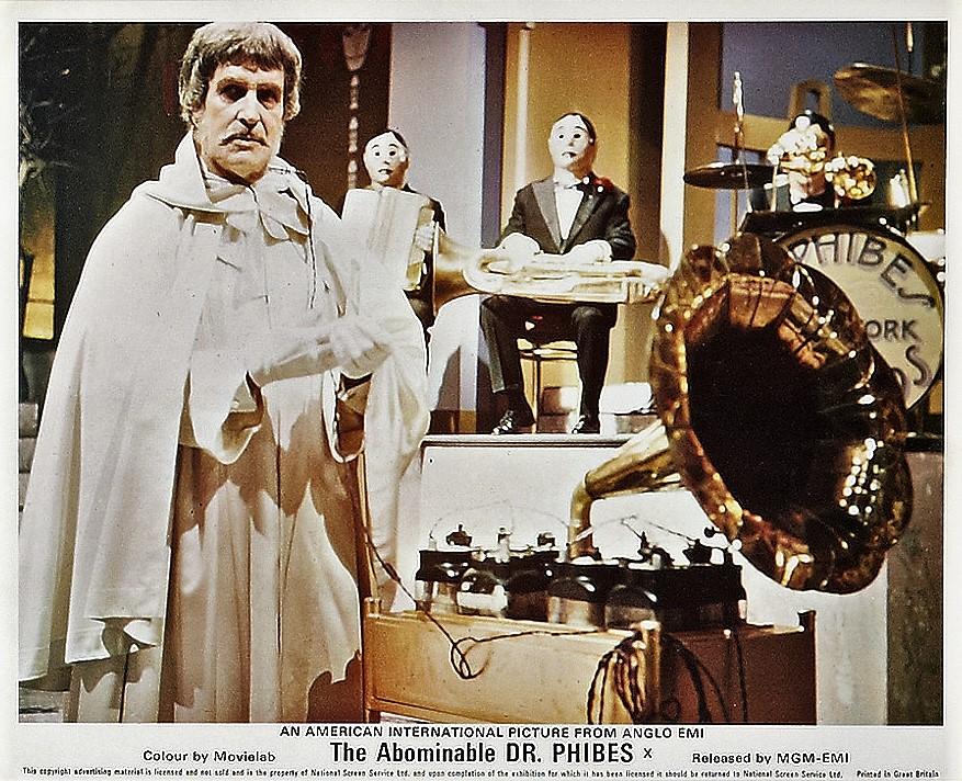 مشاهدة فيلم The Abominable Dr. Phibes (1971) مترجم