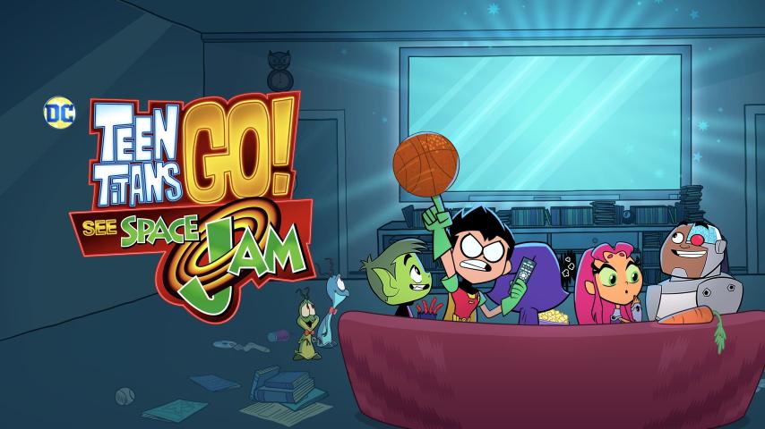 مشاهدة فيلم Teen Titans Go! See Space Jam (2021) مترجم