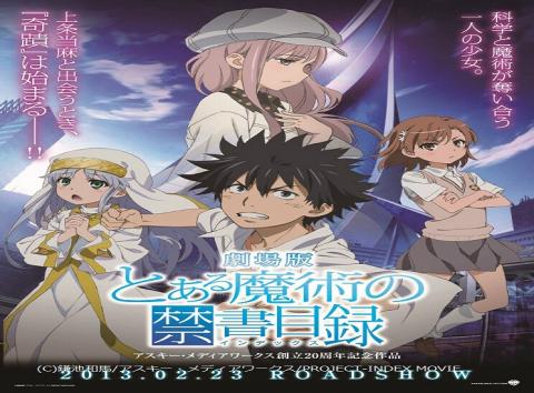 مشاهدة فيلم Toaru Majutsu no Index Movie: Endymion no Kiseki (2013) مترجم