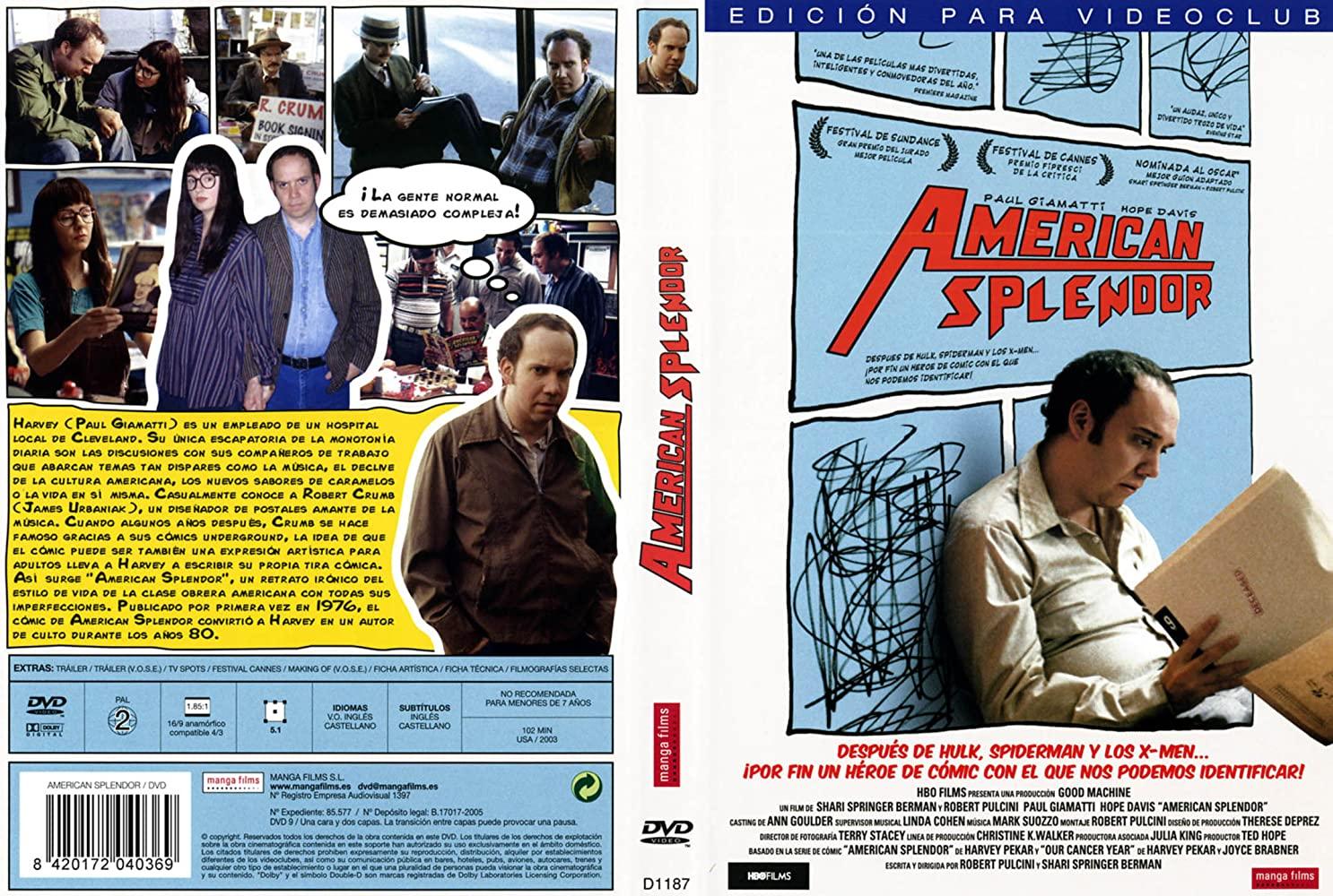 مشاهدة فيلم American Splendor (2003) مترجم
