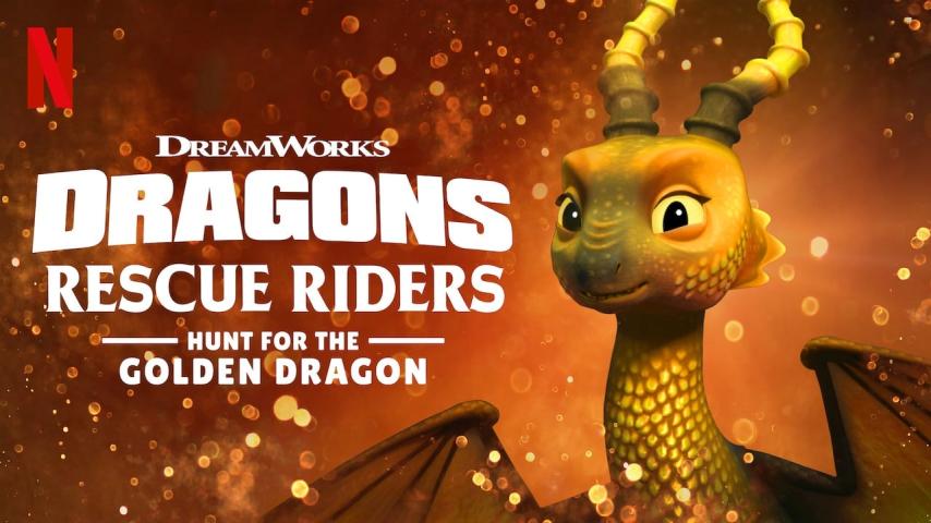 مشاهدة فيلم Dragons Rescue Riders Hunt for the Golden Dragon (2020) مترجم