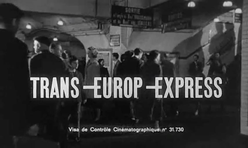مشاهدة فيلم Trans-Europ-Express (1966) مترجم