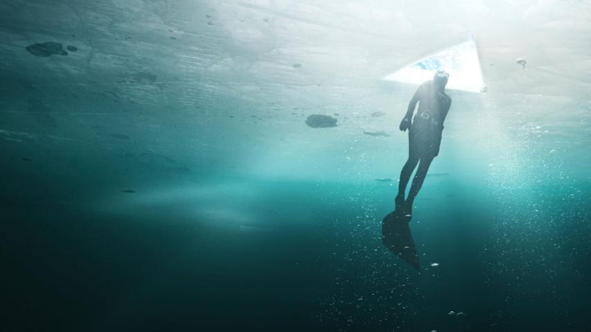 مشاهدة فيلم Hold Your Breath: The Ice Dive (2022) مترجم
